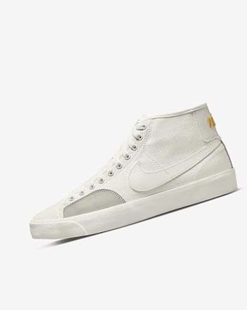 Nike SB BLZR Court Mid Premium Blancos | MX 2952